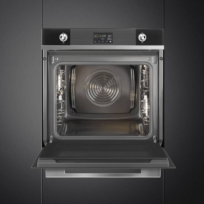 Встраиваемая электрическая духовка SMEG Духовой шкаф электрический Smeg SO6102TN — для бизнеса и офиса Встраиваемая электрическая духовка SMEG Духовой шкаф электрический Smeg SO6102TN — для бизнеса и офиса