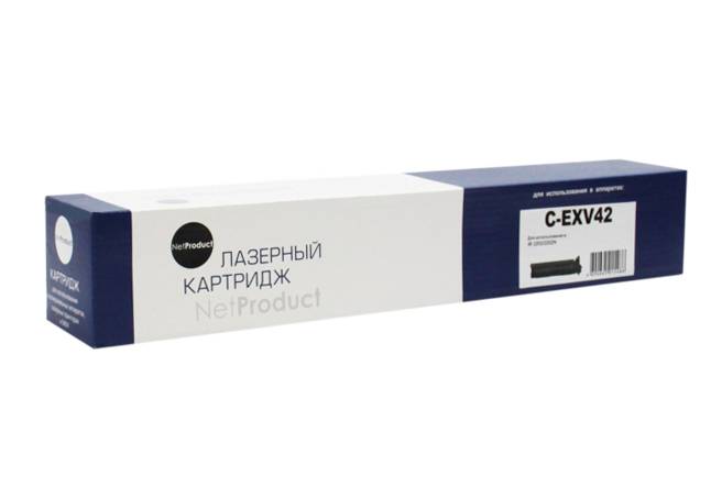 Тонер-картридж NetProduct (N-C-EXV42) для Canon iR-2202/2202N/2204, 10,2K — для бизнеса и офиса Тонер-картридж NetProduct (N-C-EXV42) для Canon iR-2202/2202N/2204, 10,2K — для бизнеса и офиса