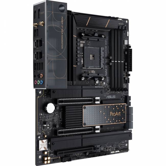 Материнская плата ASUS PROART X570-CREATOR WIFI (90MB18Z0-M0EAY0) — для бизнеса и офиса Материнская плата ASUS PROART X570-CREATOR WIFI (90MB18Z0-M0EAY0) — для бизнеса и офиса