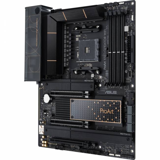 Материнская плата ASUS PROART X570-CREATOR WIFI (90MB18Z0-M0EAY0) — для бизнеса и офиса Материнская плата ASUS PROART X570-CREATOR WIFI (90MB18Z0-M0EAY0) — для бизнеса и офиса