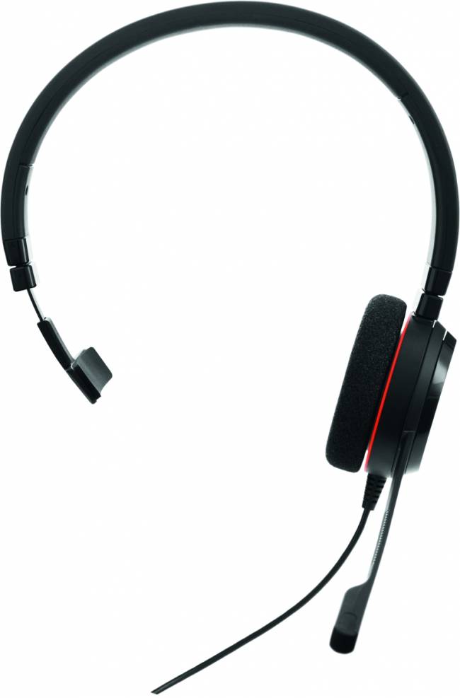 Гарнитура проводная Jabra Evolve 20 MS Mono — для бизнеса и офиса Гарнитура проводная Jabra Evolve 20 MS Mono — для бизнеса и офиса