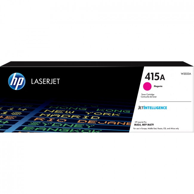 Тонер-картридж HP 415A Magenta Original LaserJet Toner Cartridge (W2033A) — для бизнеса и офиса