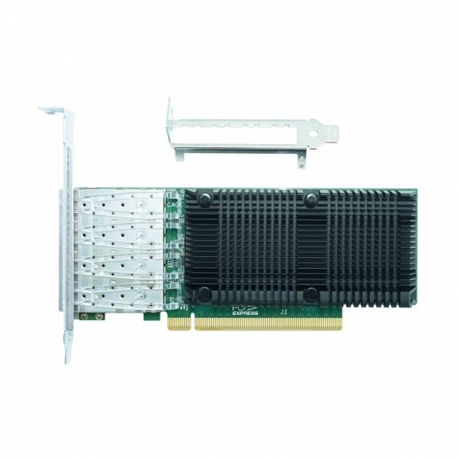 Сетевая карта LR-Link LRES1023PF-4SFP28 — для бизнеса и офиса Сетевая карта LR-Link LRES1023PF-4SFP28 — для бизнеса и офиса