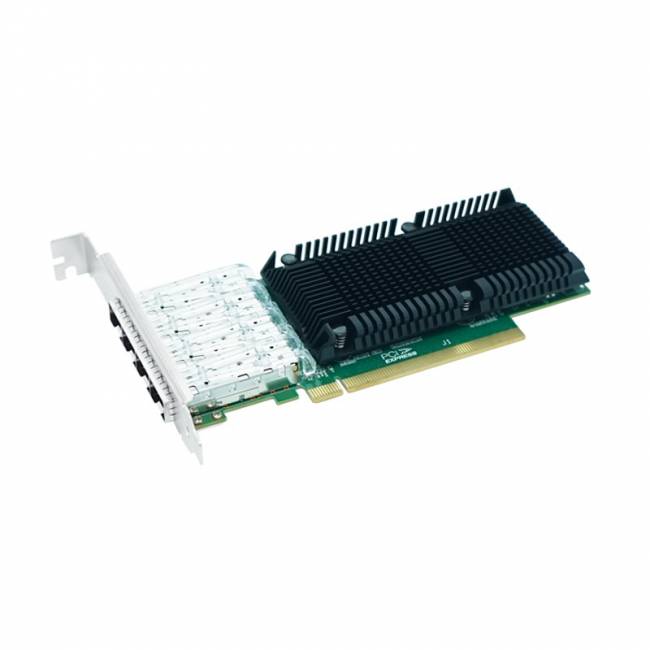 Сетевая карта LR-Link LRES1023PF-4SFP28 — для бизнеса и офиса Сетевая карта LR-Link LRES1023PF-4SFP28 — для бизнеса и офиса