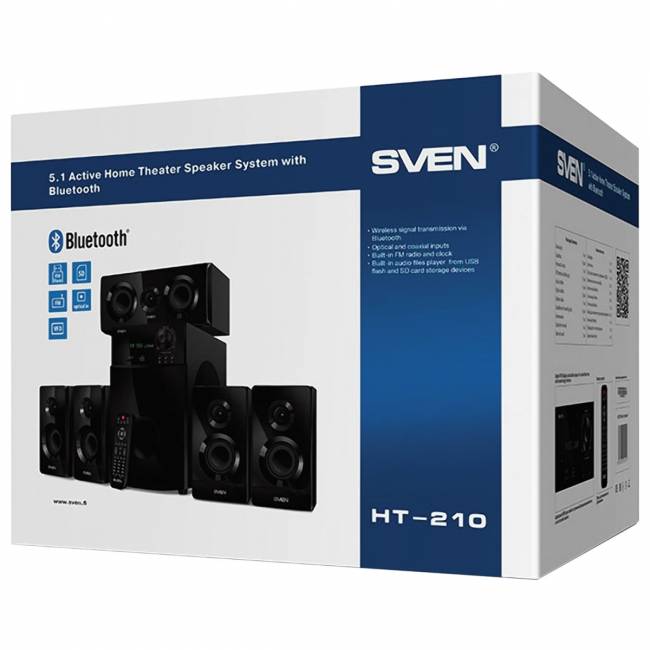 Аудиоколонки SVEN HT-210 — для бизнеса и офиса Аудиоколонки SVEN HT-210 — для бизнеса и офиса