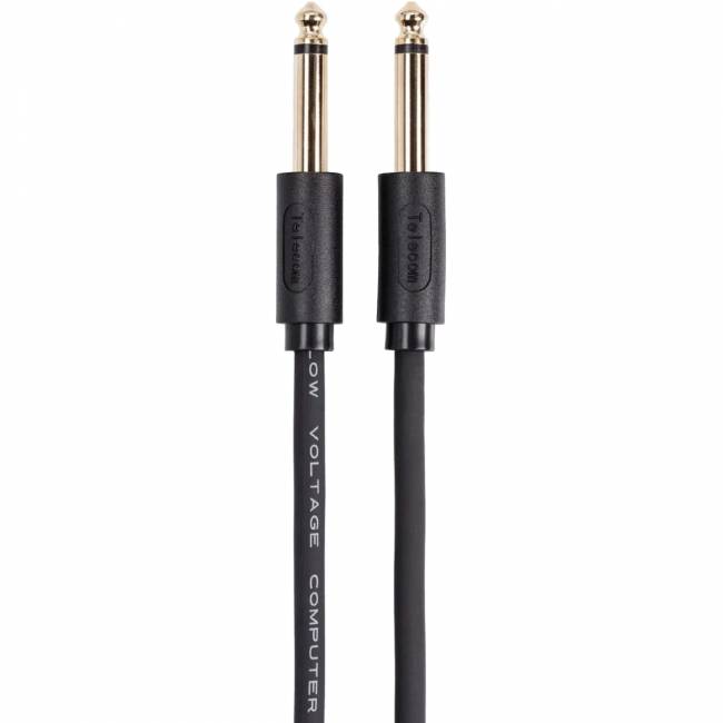 Кабель-соединит 6.35ST(M)/6.35 ST(M), 1.5м, Telecom PRO <TAV6166-1.5M> Кабель-переходник Telecom jack 6.35 mm M/jack 6.35 mm M (TAV6166-1.5M) — для бизнеса и офиса