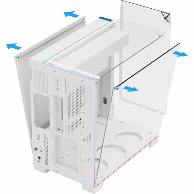 Корпус без блока питания Thermalright A70 Vision White — для бизнеса и офиса Корпус без блока питания Thermalright A70 Vision White — для бизнеса и офиса