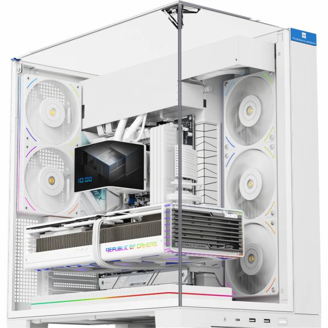 Корпус без блока питания Thermalright A70 Vision White — для бизнеса и офиса Корпус без блока питания Thermalright A70 Vision White — для бизнеса и офиса