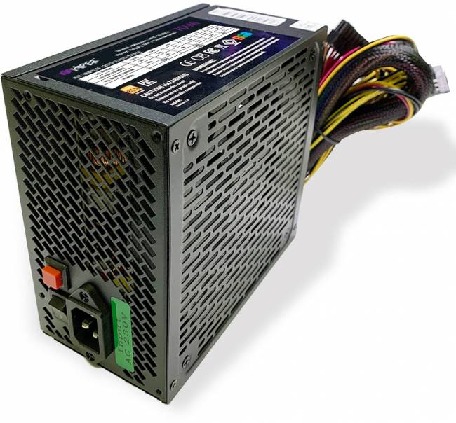 блок питания для ПК 700 Ватт HIPER HPB-700RGB — для бизнеса и офиса блок питания для ПК 700 Ватт HIPER HPB-700RGB — для бизнеса и офиса