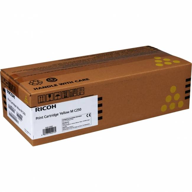 Print Cartridge Yellow M C250 Ricoh 408355 — для бизнеса и офиса