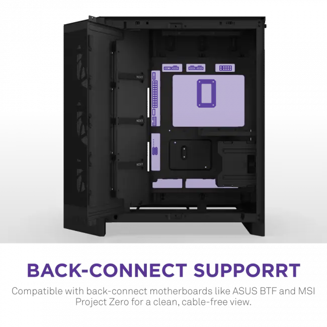 Корпус без блока питания NZXT H9 Flow RGB CM-H92FB-R1 — для бизнеса и офиса Корпус без блока питания NZXT H9 Flow RGB CM-H92FB-R1 — для бизнеса и офиса