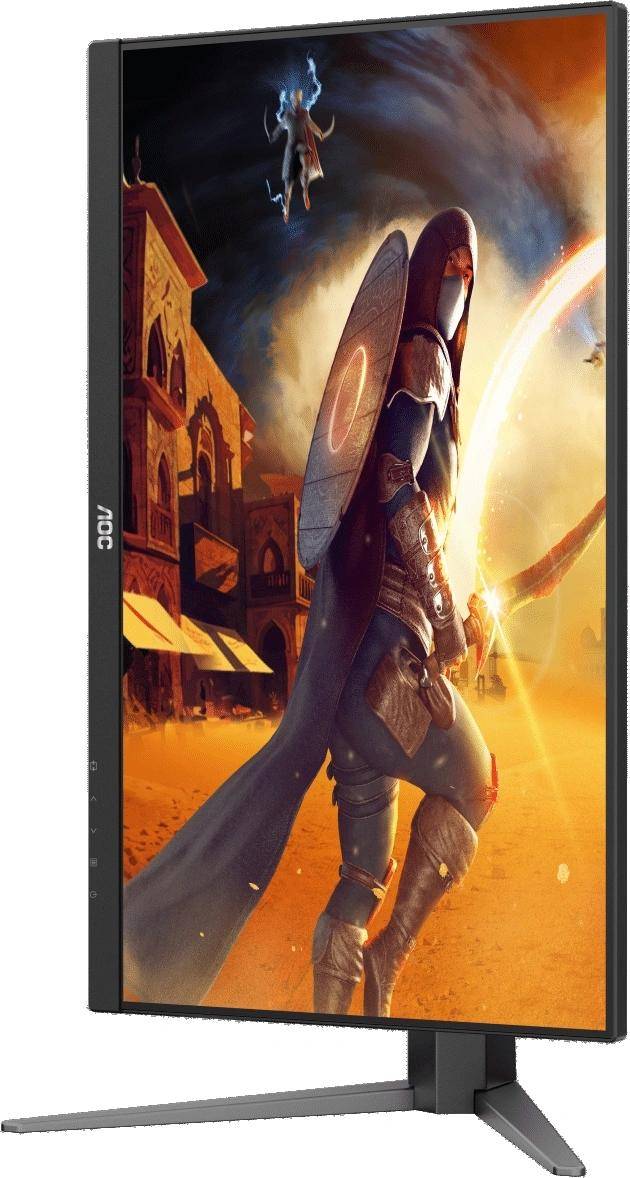 Монитор AOC Q27G4/D 27" 2560x1440, IPS, 200Hz, 80M:1, 250cd, 0.3 ms, HDMI 2.0, DisplayPort 1.4, Height adj 130, pivot, VESA 100, 3Y, Black/Red Монитор AOC Q27G4/D — для бизнеса и офиса Монитор AOC Q27G4/D 27" 2560x1440, IPS, 200Hz, 80M:1, 250cd, 0.3 ms, HDMI 2.0, DisplayPort 1.4, Height adj 130, pivot, VESA 100, 3Y, Black/Red Монитор AOC Q27G4/D — для бизнеса и офиса