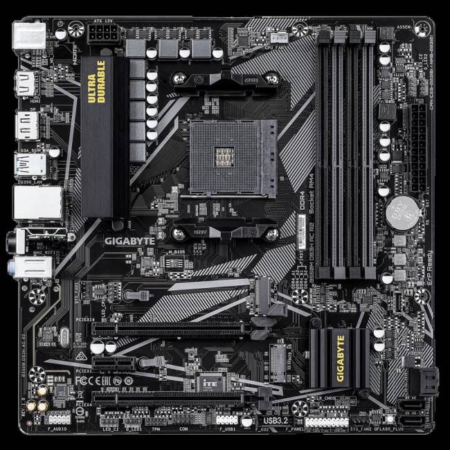 Материнская плата Gigabyte B550M DS3H AC R2 — для бизнеса и офиса Материнская плата Gigabyte B550M DS3H AC R2 — для бизнеса и офиса