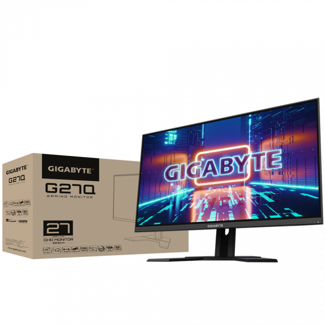 Монитор Gigabyte 20VM0-GG27QBI-2EKR — для бизнеса и офиса Монитор Gigabyte 20VM0-GG27QBI-2EKR — для бизнеса и офиса