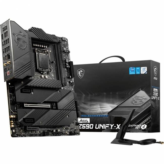 Материнская плата MSI MEG Z590 UNIFY-X — для бизнеса и офиса Материнская плата MSI MEG Z590 UNIFY-X — для бизнеса и офиса