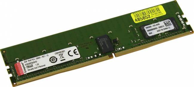 Память оперативная Серверная оперативная память Kingston 8GB DDR4 (KSM26RS8/8HDI) — для бизнеса и офиса Память оперативная Серверная оперативная память Kingston 8GB DDR4 (KSM26RS8/8HDI) — для бизнеса и офиса