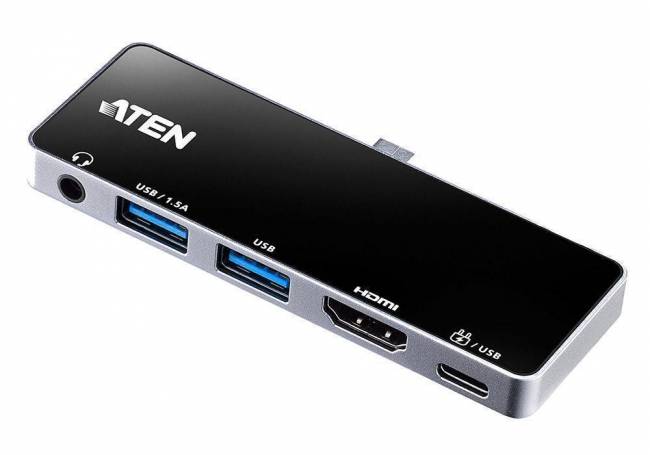 USB-C 4K Ultra Mini Dock with Power Pass-through ATEN UH3238 — для бизнеса и офиса USB-C 4K Ultra Mini Dock with Power Pass-through ATEN UH3238 — для бизнеса и офиса