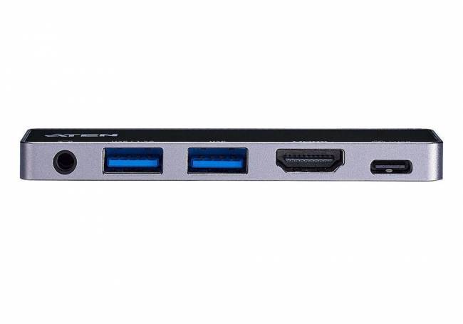 USB-C 4K Ultra Mini Dock with Power Pass-through ATEN UH3238 — для бизнеса и офиса USB-C 4K Ultra Mini Dock with Power Pass-through ATEN UH3238 — для бизнеса и офиса