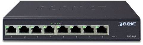 коммутатор Planet GSD-805 — для бизнеса и офиса коммутатор Planet GSD-805 — для бизнеса и офиса