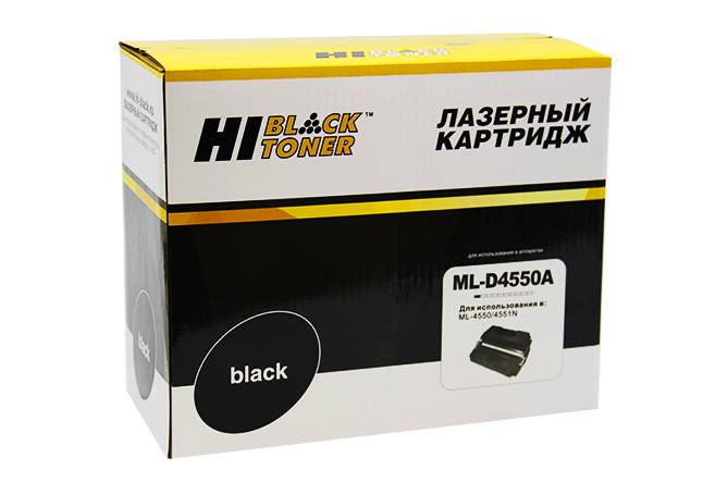 Картридж Hi-Black (HB-ML-D4550A) для Samsung ML-4050/4550/4551N, 10K — для бизнеса и офиса Картридж Hi-Black (HB-ML-D4550A) для Samsung ML-4050/4550/4551N, 10K — для бизнеса и офиса