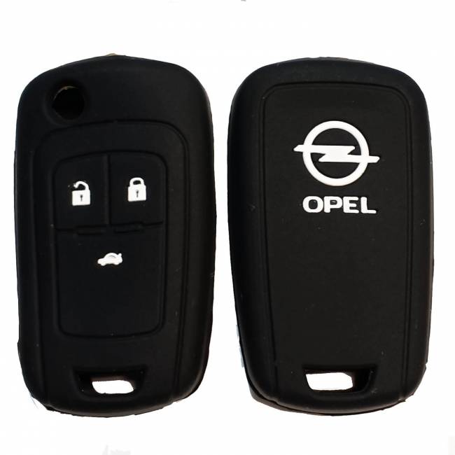 Чехол силиконовый выкидного ключа OPEL 3 кнопки (с лого) — для бизнеса и офиса Чехол силиконовый выкидного ключа OPEL 3 кнопки (с лого) — для бизнеса и офиса