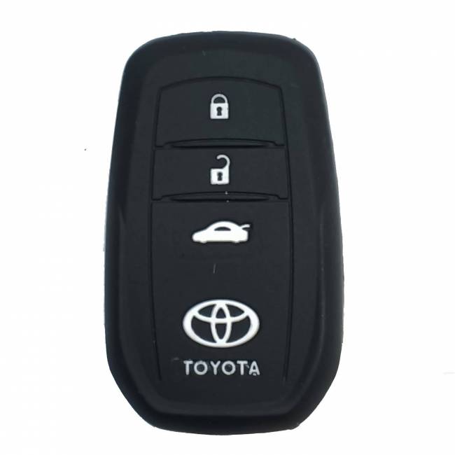 Чехол силиконовый смарт ключа TOYOTA 3 кнопки (с лого) — для бизнеса и офиса Чехол силиконовый смарт ключа TOYOTA 3 кнопки (с лого) — для бизнеса и офиса