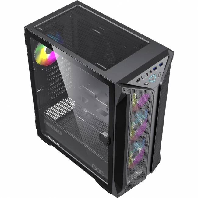 Компьютерный корпус, без блока питания ATX GameMax Brufen C1 — для бизнеса и офиса Компьютерный корпус, без блока питания ATX GameMax Brufen C1 — для бизнеса и офиса