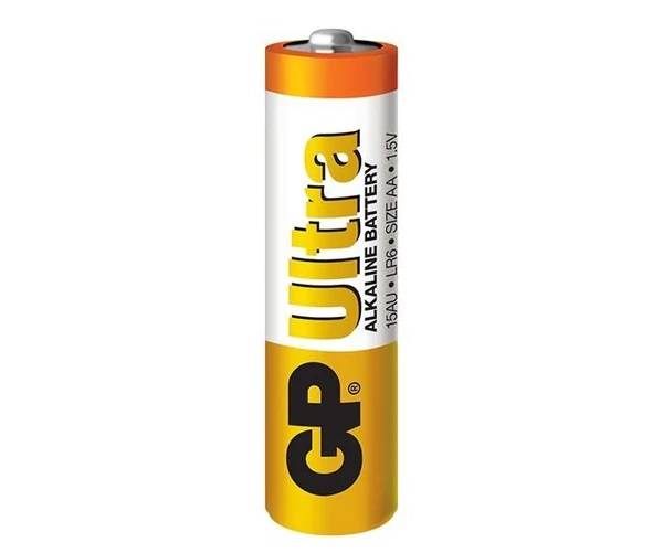 Алкалиновые батарейки GP Ultra Alkaline 15А AA - 2 шт. на блистере GP Ultra Alkaline 15А AA (4891199027581) — для бизнеса и офиса Алкалиновые батарейки GP Ultra Alkaline 15А AA - 2 шт. на блистере GP Ultra Alkaline 15А AA (4891199027581) — для бизнеса и офиса