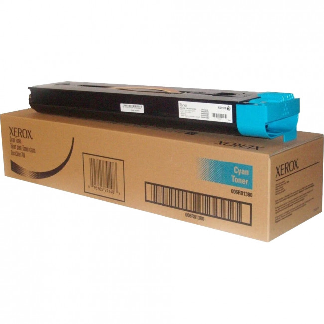 ТОНЕР-КАРТРИДЖ ГОЛУБОЙ  Xerox700i, 33K Xerox 006R01380 — для бизнеса и офиса