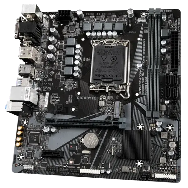 Материнская плата GIGABYTE H610M S2H — для бизнеса и офиса Материнская плата GIGABYTE H610M S2H — для бизнеса и офиса