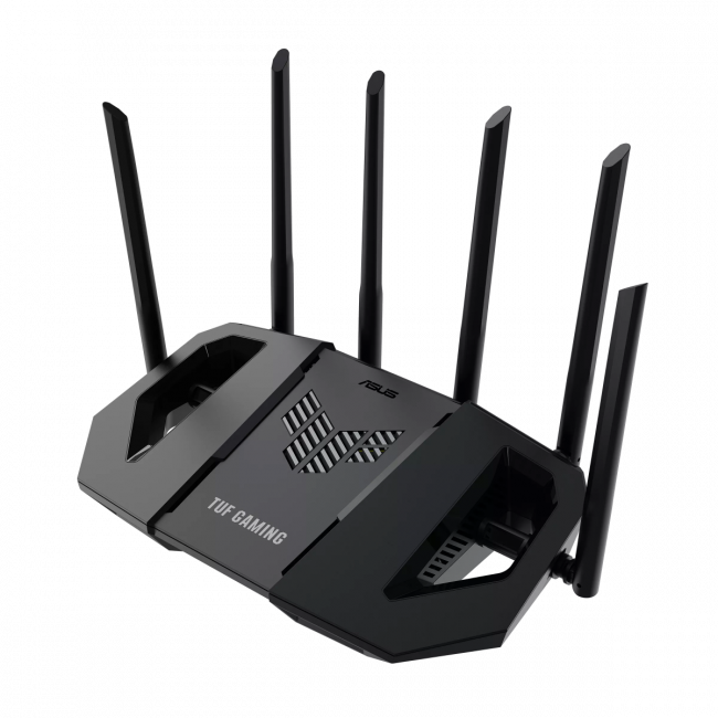 Маршрутизатор ASUS TUF-BE6500 ASUS TUF-BE6500 — для бизнеса и офиса Маршрутизатор ASUS TUF-BE6500 ASUS TUF-BE6500 — для бизнеса и офиса