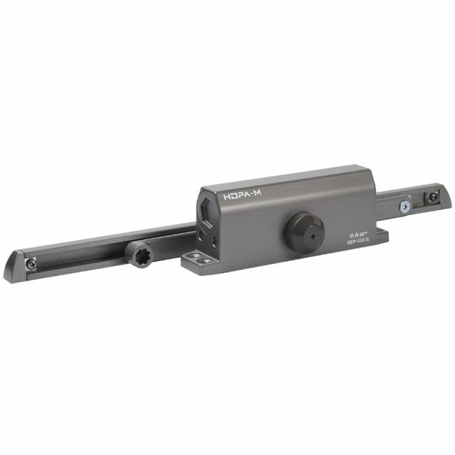 Доводчик дверной 450 Slider ISPARUS от 110 до 150 кг графит — для бизнеса и офиса Доводчик дверной 450 Slider ISPARUS от 110 до 150 кг графит — для бизнеса и офиса