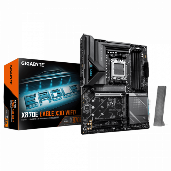 Материнская плата Gigabyte X870E EAGLE X WF7 — для бизнеса и офиса Материнская плата Gigabyte X870E EAGLE X WF7 — для бизнеса и офиса