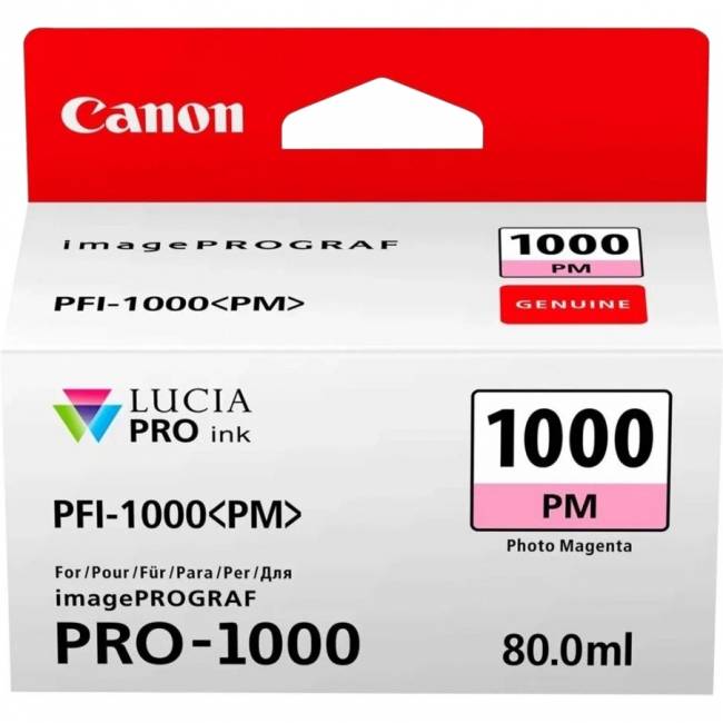 Картридж Canon PFI-1000 PM (0551C001) — для бизнеса и офиса Картридж Canon PFI-1000 PM (0551C001) — для бизнеса и офиса
