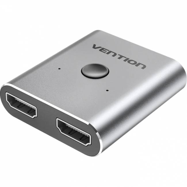 Переключатель - разветвитель Vention HDMI v2.0 двунаправленный 2x1/1x2 Переключатель-разветвитель Vention HDMI v2.0 19F x 2/HDMI 19F (AFUH0) — для бизнеса и офиса Переключатель - разветвитель Vention HDMI v2.0 двунаправленный 2x1/1x2 Переключатель-разветвитель Vention HDMI v2.0 19F x 2/HDMI 19F (AFUH0) — для бизнеса и офиса