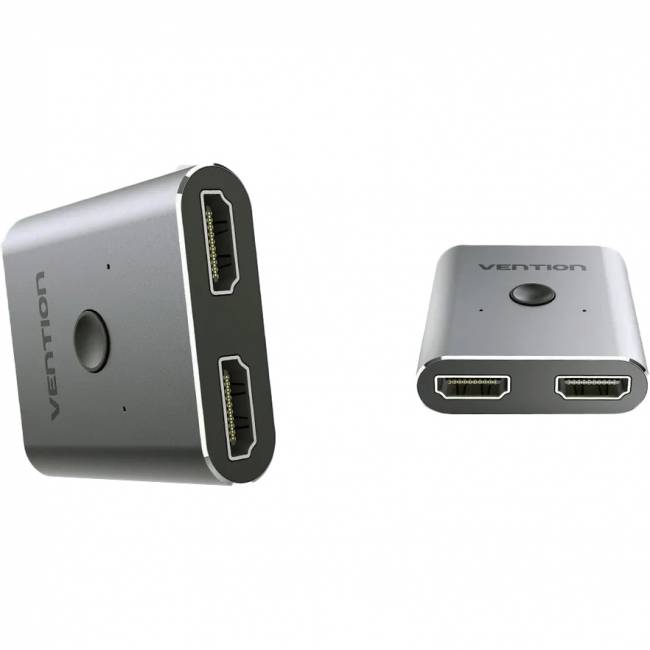Переключатель - разветвитель Vention HDMI v2.0 двунаправленный 2x1/1x2 Переключатель-разветвитель Vention HDMI v2.0 19F x 2/HDMI 19F (AFUH0) — для бизнеса и офиса Переключатель - разветвитель Vention HDMI v2.0 двунаправленный 2x1/1x2 Переключатель-разветвитель Vention HDMI v2.0 19F x 2/HDMI 19F (AFUH0) — для бизнеса и офиса