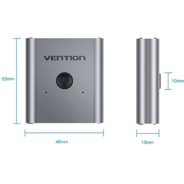 Переключатель - разветвитель Vention HDMI v2.0 двунаправленный 2x1/1x2 Переключатель-разветвитель Vention HDMI v2.0 19F x 2/HDMI 19F (AFUH0) — для бизнеса и офиса Переключатель - разветвитель Vention HDMI v2.0 двунаправленный 2x1/1x2 Переключатель-разветвитель Vention HDMI v2.0 19F x 2/HDMI 19F (AFUH0) — для бизнеса и офиса