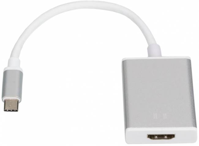Переходник Type-C(m) <=> HDMI 4K(f), 0.1 м ATcom USB Type-C (m) - HDMI (f) 0.1 м — для бизнеса и офиса Переходник Type-C(m) <=> HDMI 4K(f), 0.1 м ATcom USB Type-C (m) - HDMI (f) 0.1 м — для бизнеса и офиса