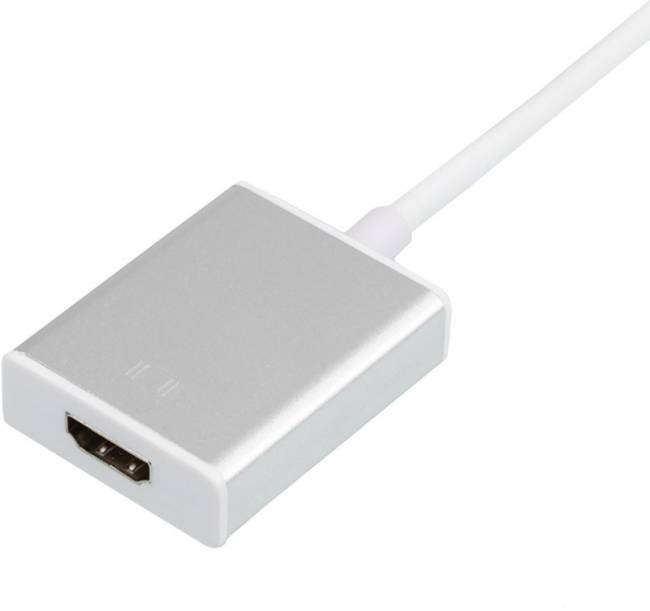 Переходник Type-C(m) <=> HDMI 4K(f), 0.1 м ATcom USB Type-C (m) - HDMI (f) 0.1 м — для бизнеса и офиса Переходник Type-C(m) <=> HDMI 4K(f), 0.1 м ATcom USB Type-C (m) - HDMI (f) 0.1 м — для бизнеса и офиса
