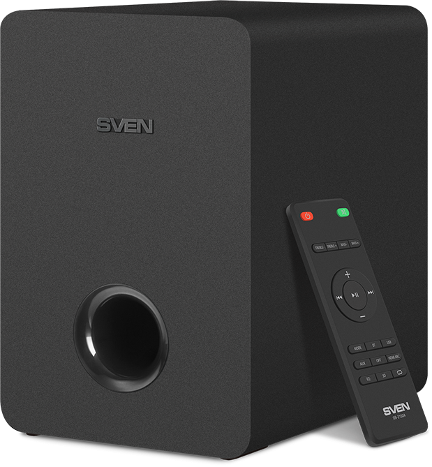 Саундбар SVEN SB-2150A, черный (180 Вт,USB,HDMI,ПДУ,Optical, Bluetooth,дисплей, беспроводной сабвуфер) Sven SB-2150A — для бизнеса и офиса Саундбар SVEN SB-2150A, черный (180 Вт,USB,HDMI,ПДУ,Optical, Bluetooth,дисплей, беспроводной сабвуфер) Sven SB-2150A — для бизнеса и офиса