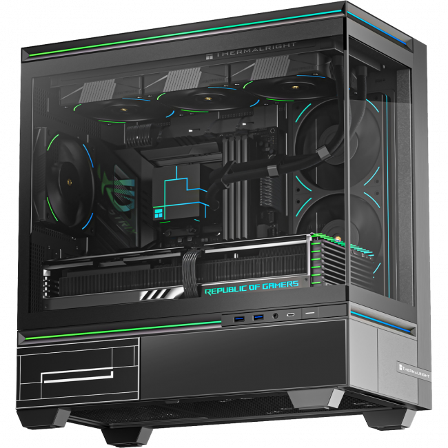Корпус без блока питания Thermalright M10 Black — для бизнеса и офиса Корпус без блока питания Thermalright M10 Black — для бизнеса и офиса