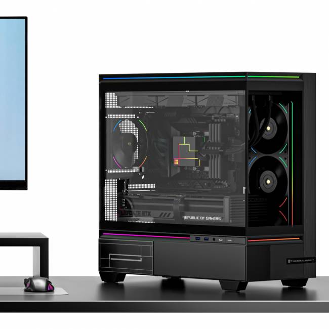 Корпус без блока питания Thermalright M10 Black — для бизнеса и офиса Корпус без блока питания Thermalright M10 Black — для бизнеса и офиса