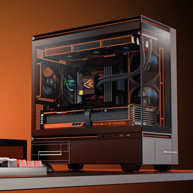 Корпус без блока питания Thermalright M10 Black — для бизнеса и офиса Корпус без блока питания Thermalright M10 Black — для бизнеса и офиса