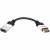 Адаптер DisplayPort(M) ---> HDMI(F) 0.15m 8K@60Hz VCOM <CG6218M-0.15> Переходник VCOM DisplayPort M/HDMI F (CG6218M-0.15) — для бизнеса и офиса