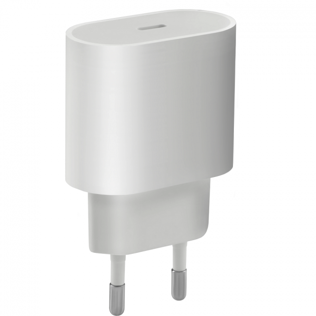 Defender Сетевой адаптер UPA-121 20W, USB C,кабель Type-C,белый Defender 83222 — для бизнеса и офиса