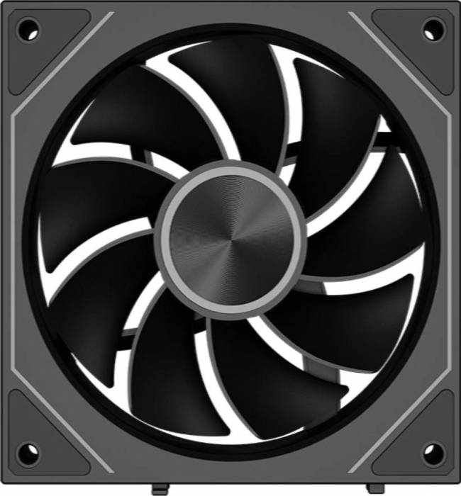 Вентилятор для корпуса PcCooler F3 X120R ARGB BK — для бизнеса и офиса Вентилятор для корпуса PcCooler F3 X120R ARGB BK — для бизнеса и офиса