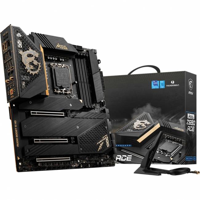 Материнская плата MSI MEG Z690 ACE — для бизнеса и офиса Материнская плата MSI MEG Z690 ACE — для бизнеса и офиса