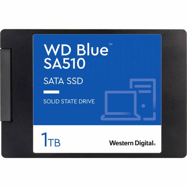 Твердотельные накопители WD Blue SA510 250GB (WDS250G3B0A) — для бизнеса и офиса Твердотельные накопители WD Blue SA510 250GB (WDS250G3B0A) — для бизнеса и офиса