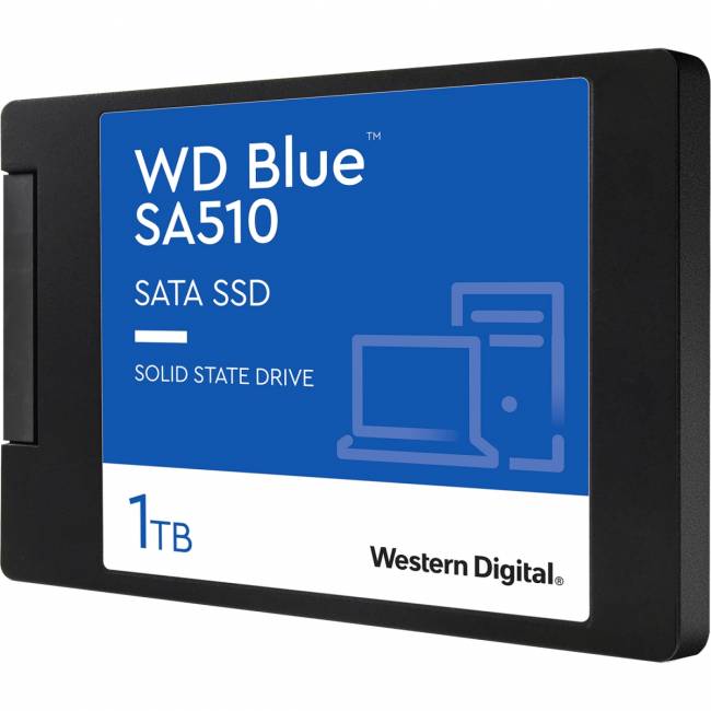 Твердотельные накопители WD Blue SA510 250GB (WDS250G3B0A) — для бизнеса и офиса Твердотельные накопители WD Blue SA510 250GB (WDS250G3B0A) — для бизнеса и офиса