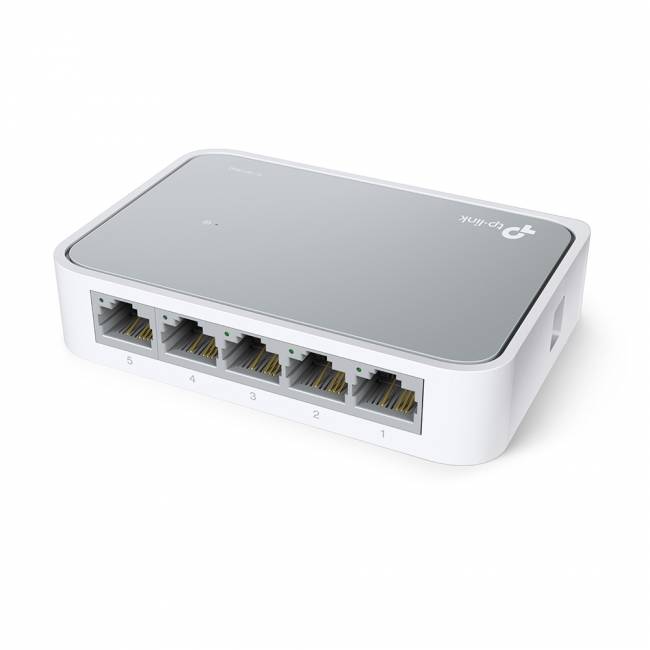 Коммутатор TP-Link TL-SF1005D — для бизнеса и офиса Коммутатор TP-Link TL-SF1005D — для бизнеса и офиса